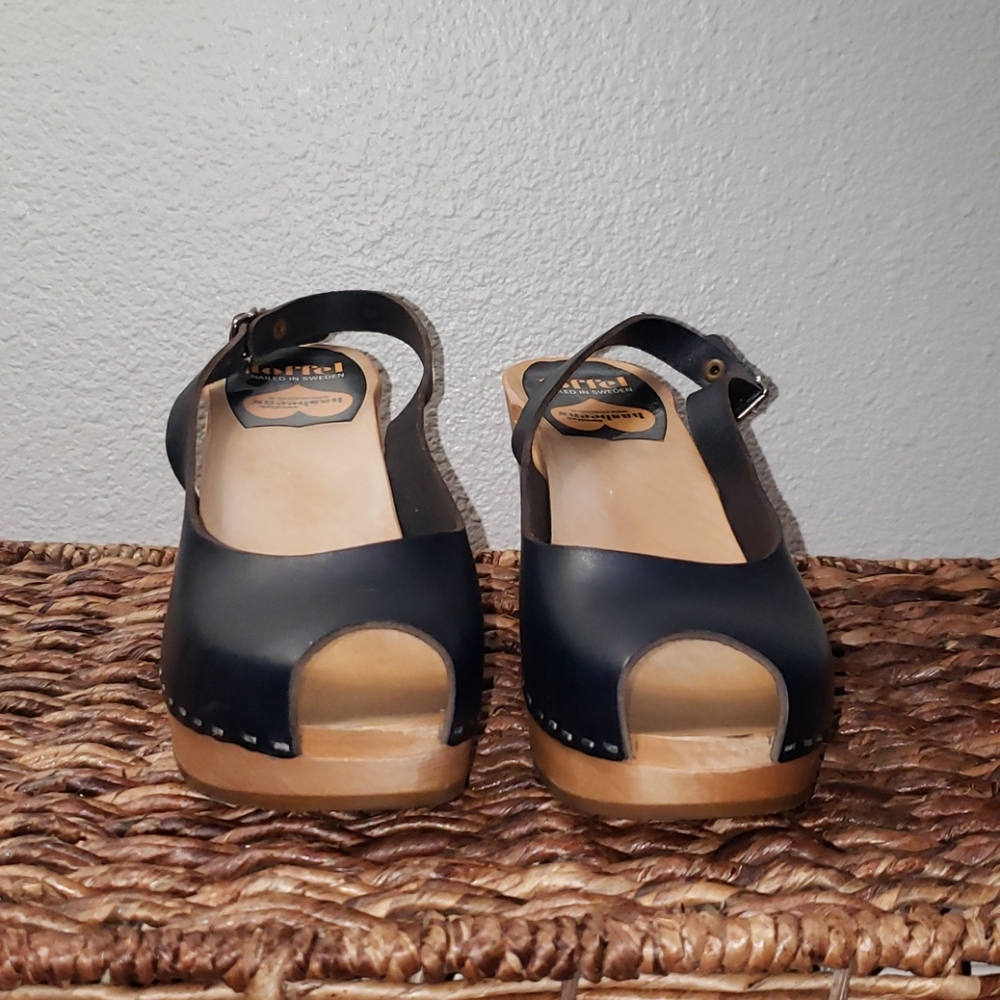 Swedish Hasbeens Peep toe Sandals
